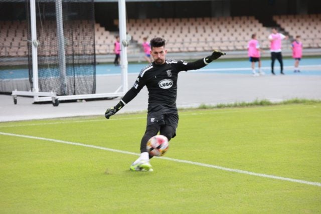 Isma Gil durante el último partido en Chapín