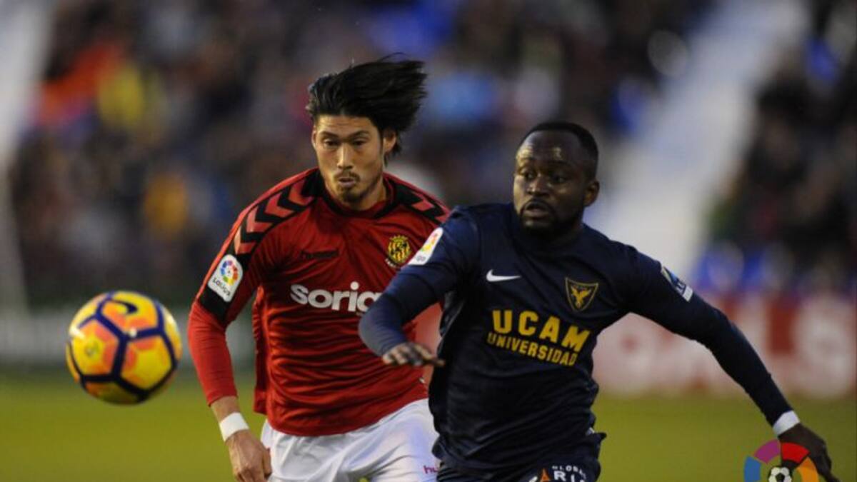 Cedric, a prueba en el Real Murcia: "No hablé de contrato aún, ya veremos"