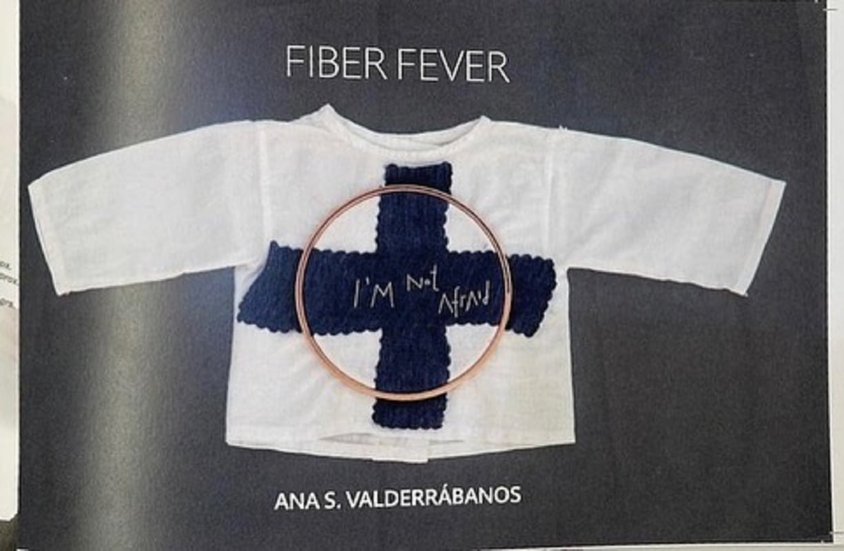 Obra de la exposición &#039;Fiber Fever&#039; de la artista Ana S. Valderrábanos