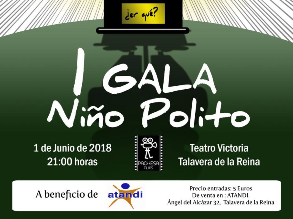 I Gala del Niño Polito este viernes en el Teatro Victoria