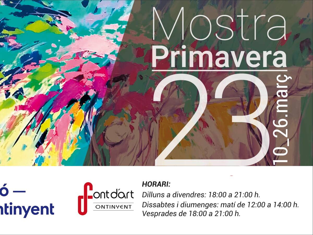 Entrevista a Miguel Angel Bonilla, Font d'Art obri la Mostra de Primavera 23