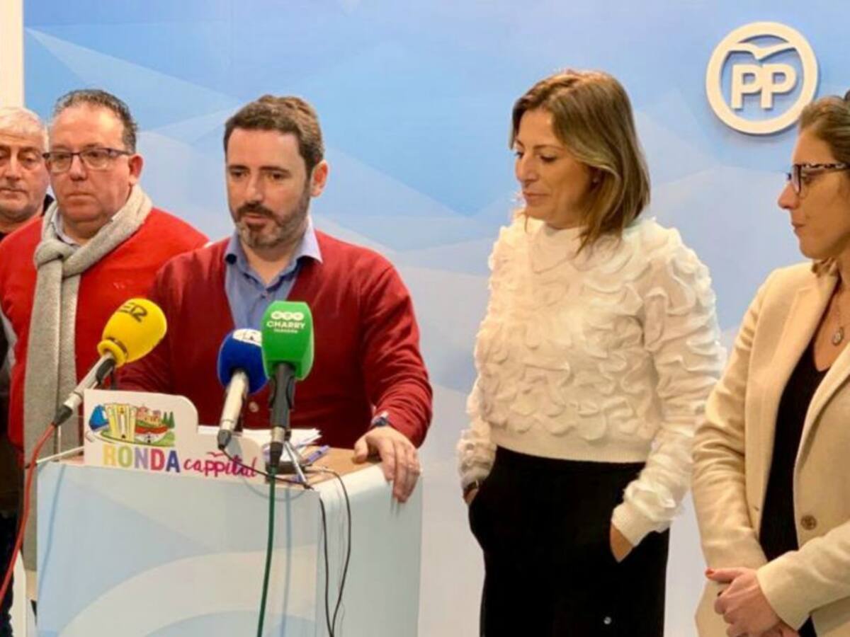 El PP reitera su compromiso con la Serranía de Ronda