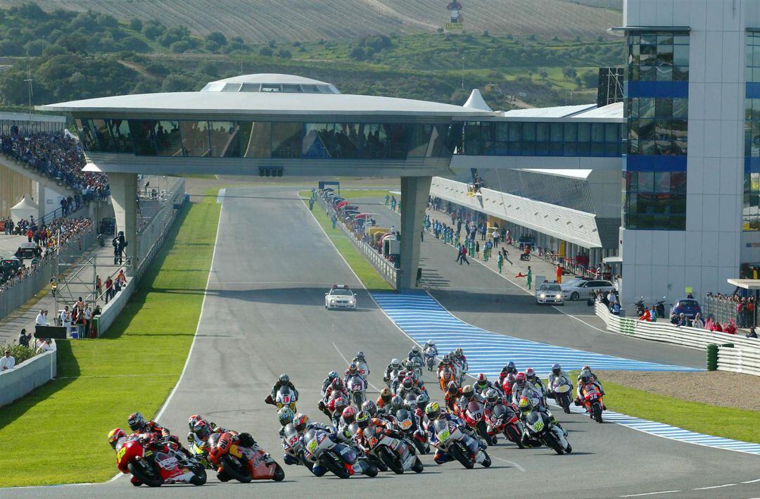 Imagen de la carrera dispuda el pasado año en el Circuito de Jerez  