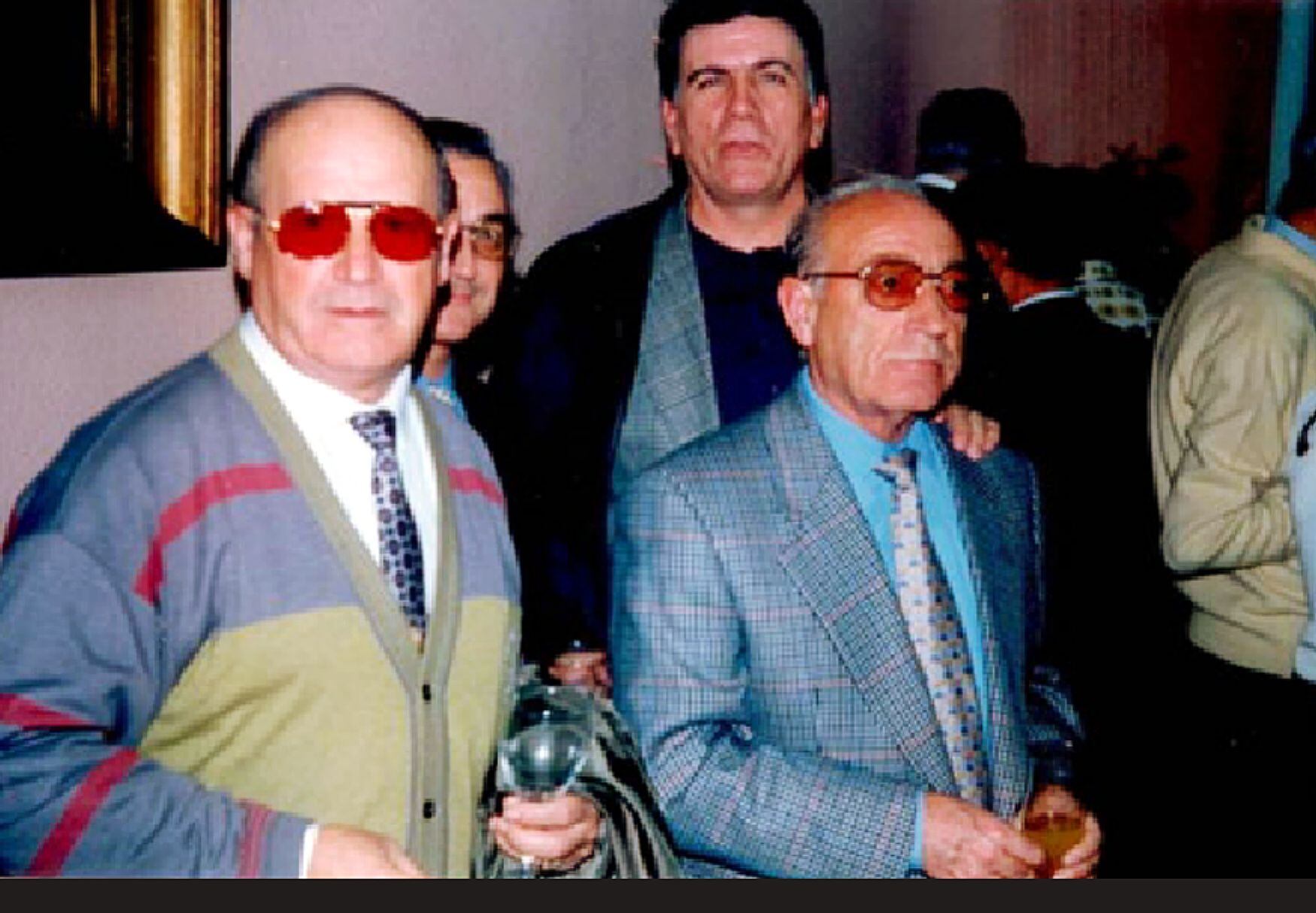 José Antonio Segura con Máximo Hernández y Olmedo