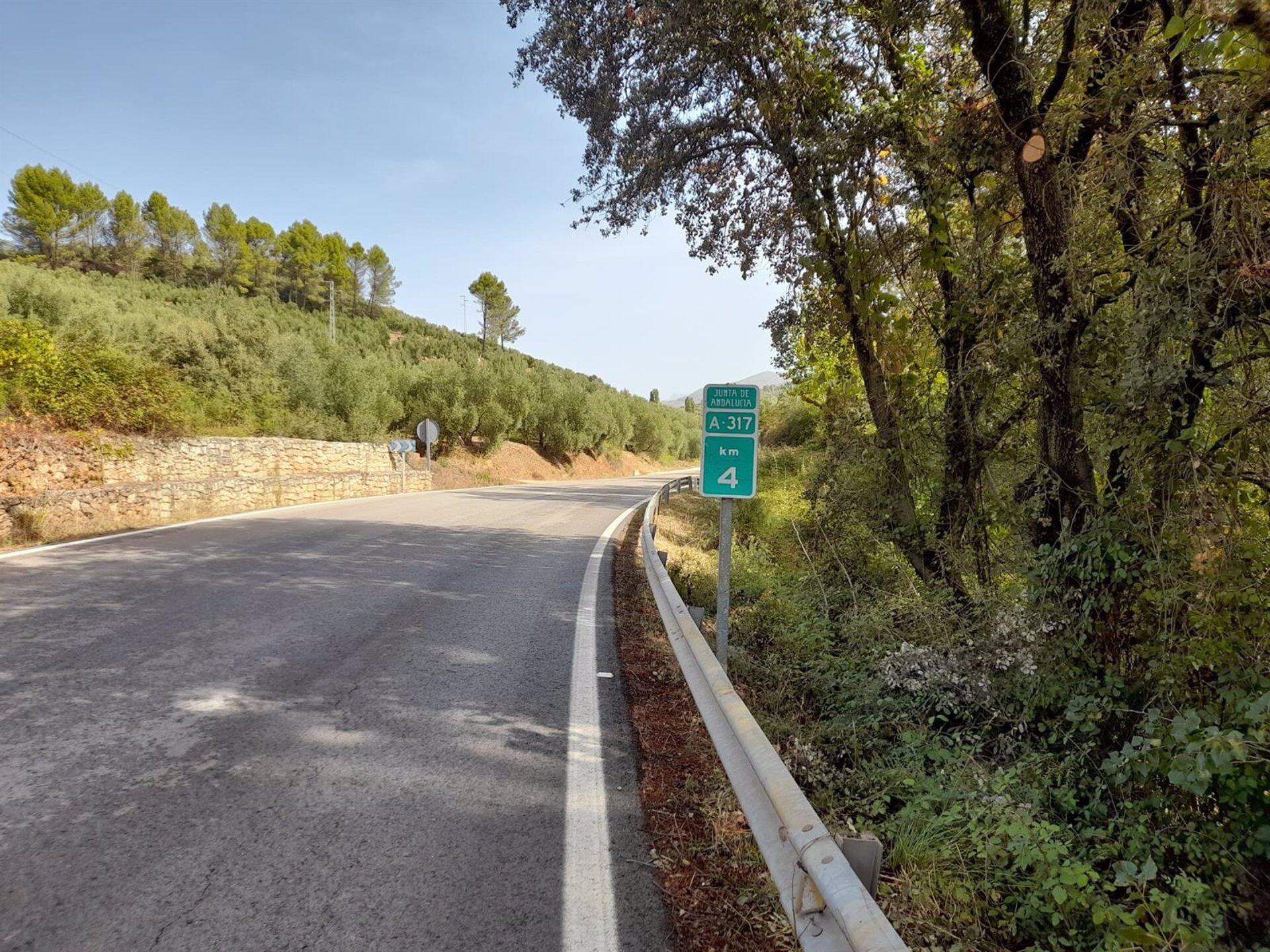 Puente del Aguadero, en la A-317, en la provincia de Jaén