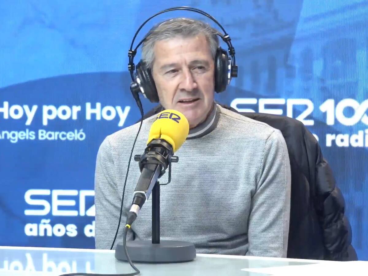 Pichi Alonso: "He visto los mejores partidos de fútbol en la radio"