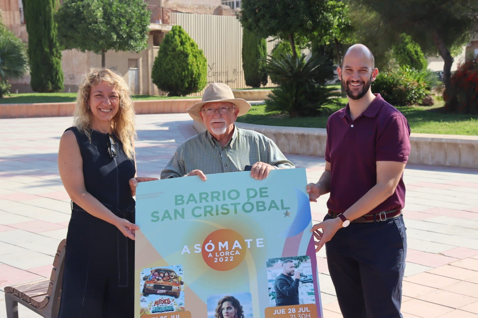 El barrio de San Cristóbal, escenario de conciertos y cine de verano en el Asómate a Lorca