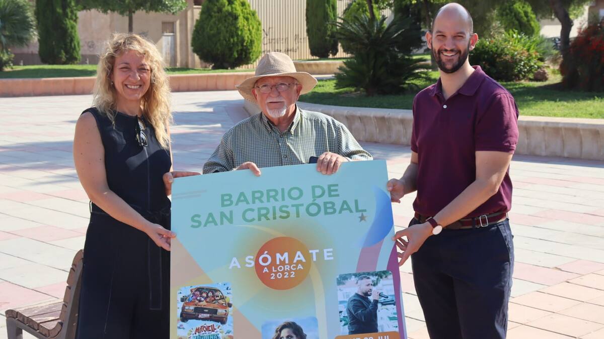 Conciertos y cine de verano en el barrio lorquino de San Cristóbal