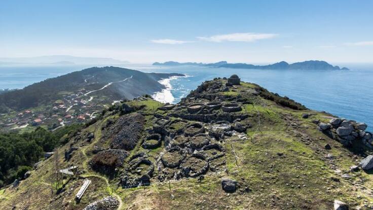 Obras de conservación en el Castro de O Facho
