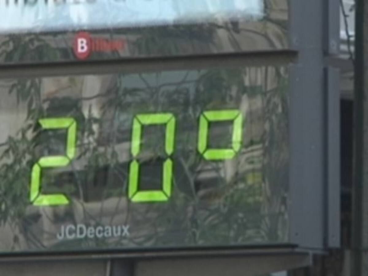 Bajan las temperaturas; la mínima ha sido de 8º y la máxima rondará los 20º