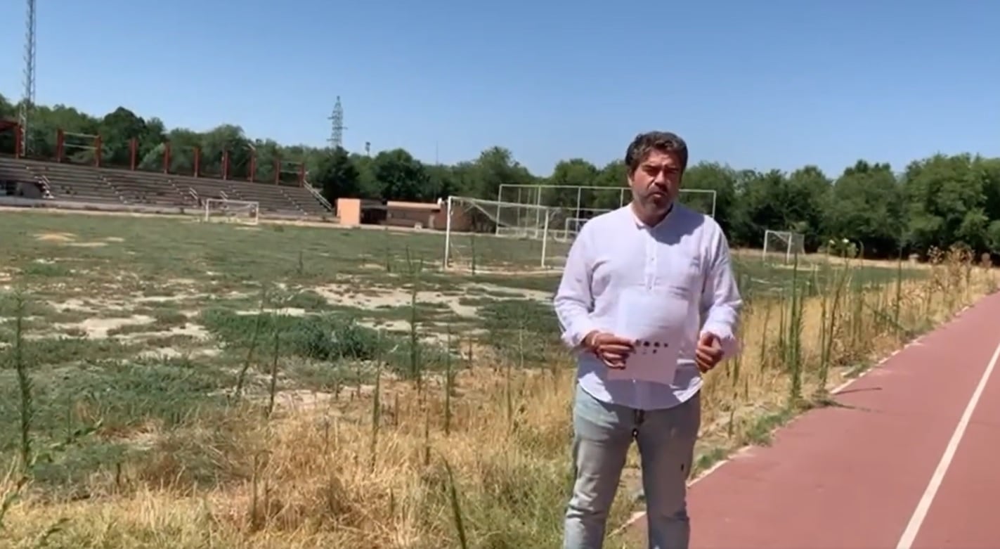 El portavoz del PP, David Conde, se ha hecho eco de la denuncia de los clubes deportivos