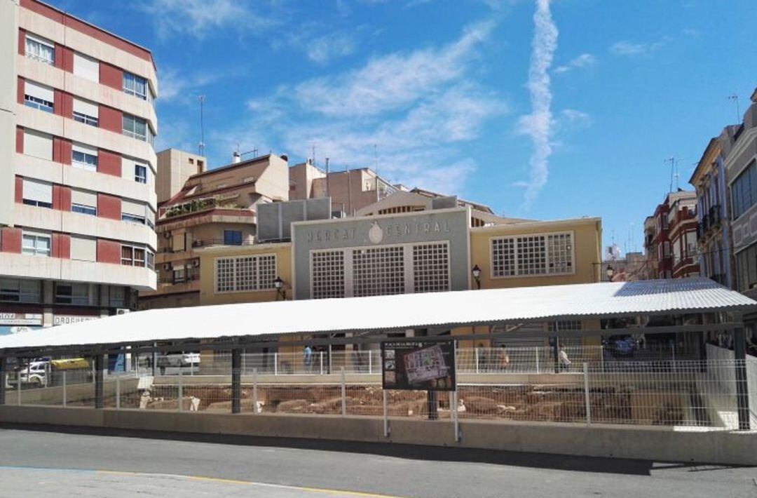 Fachada del Mercado Central de Elche