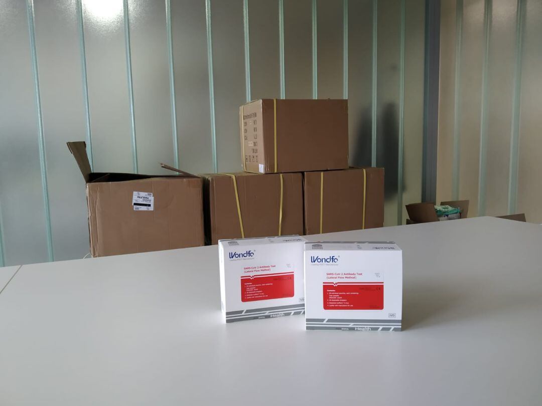 Las pruebas de detección rápida han comenzado a repartirse en Castilla y León y se espera su llegada inminente a Aranda