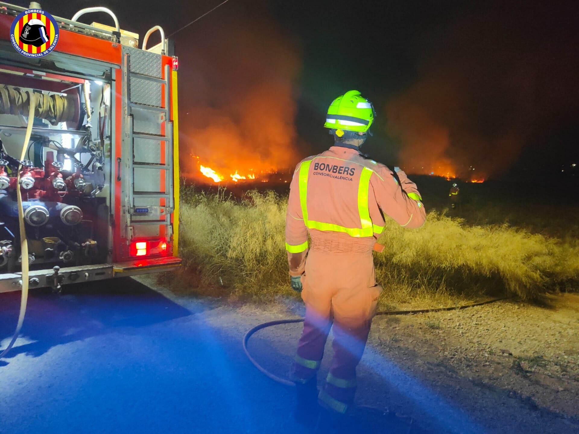 Bomberos del Consorcio Provincial de Bomberos de València