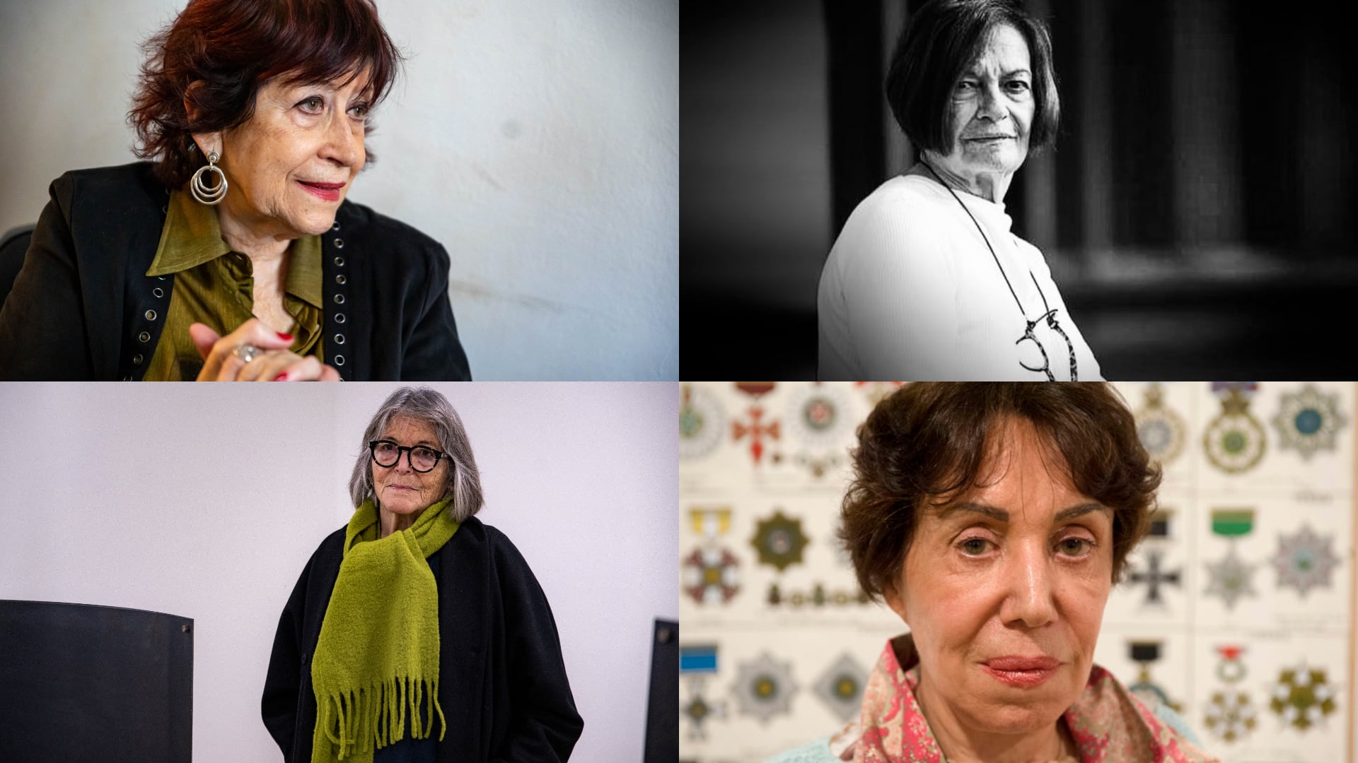 Pilar Aymerich, Teresa Gancedo, Susana Solano y Eulàlia Grau