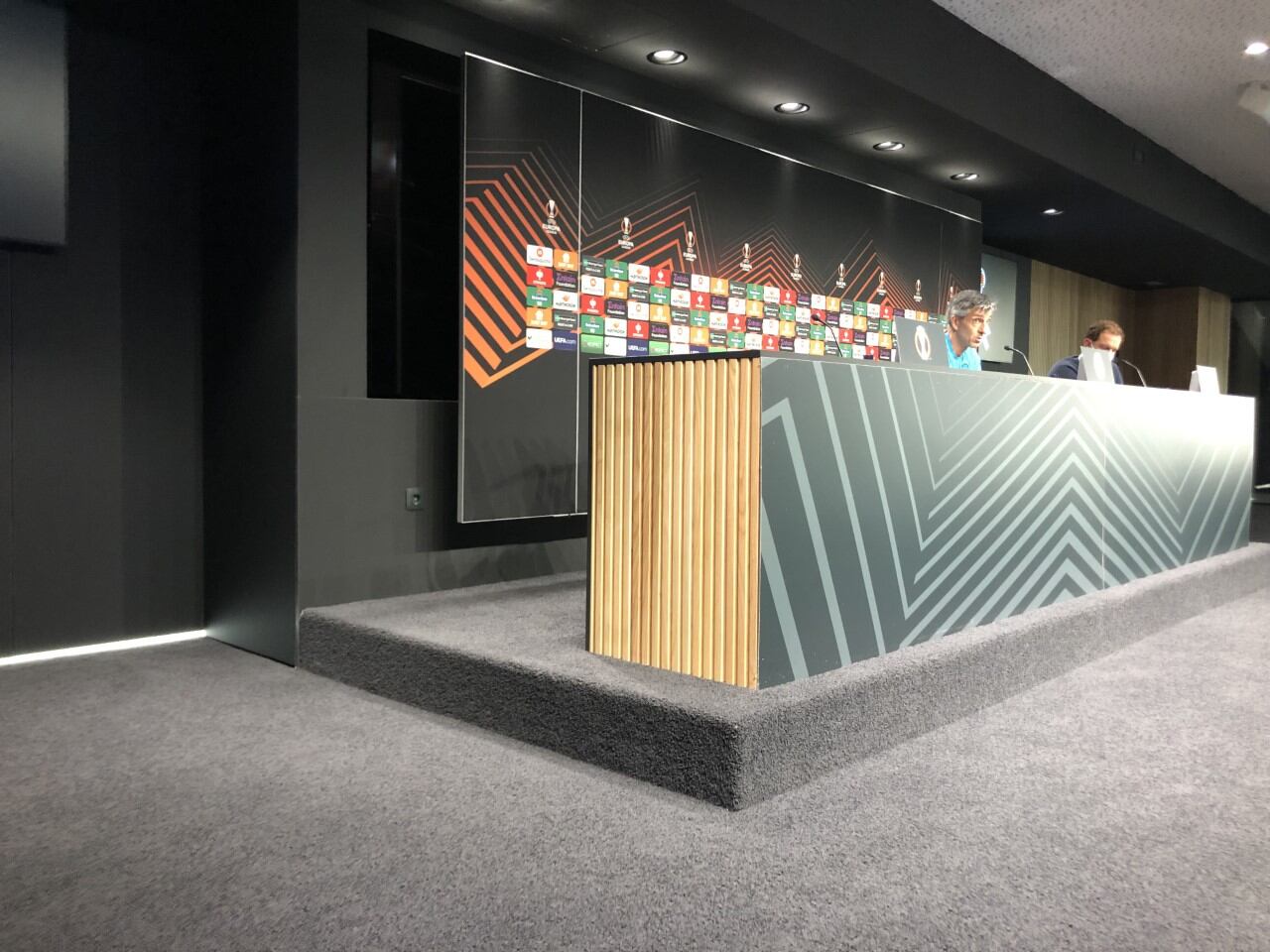 Imanol Alguacil habla en el Reale Arena