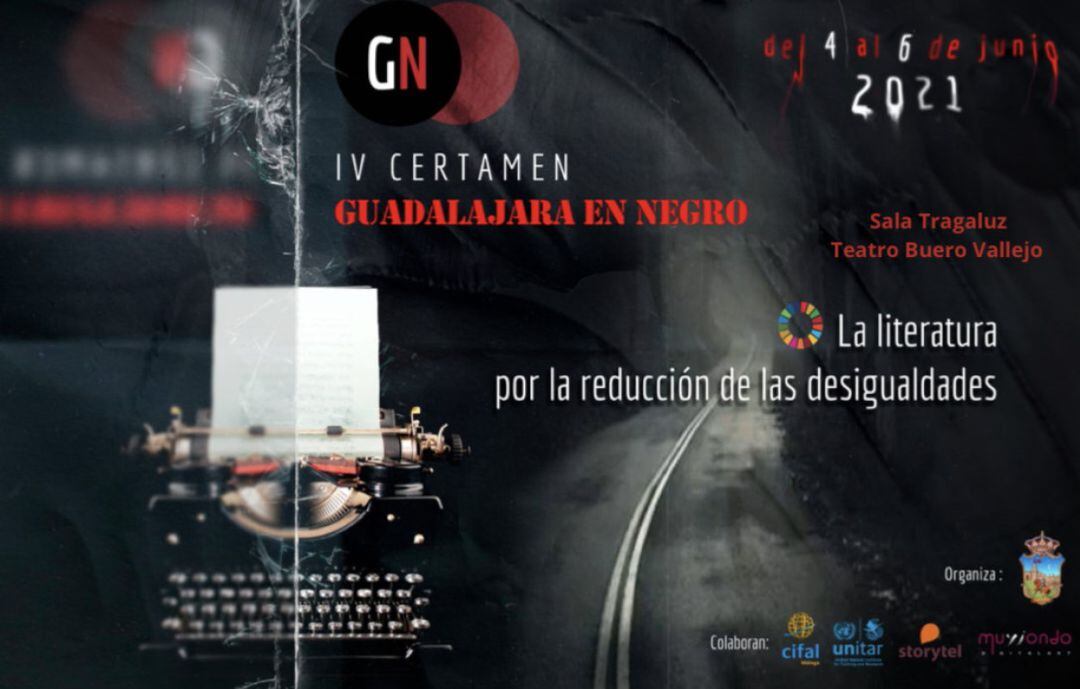 Cartel certamen Guadalajara en Negro