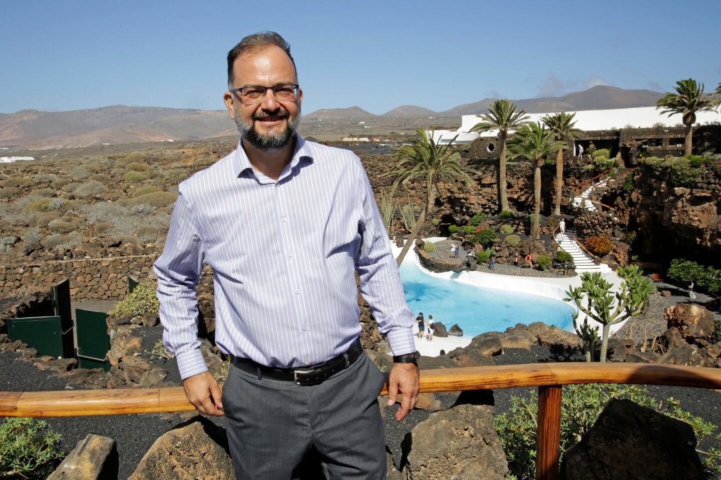 Jorge Peñas, consejero de Gobierno Abierto del Cabildo de Lanzarote.