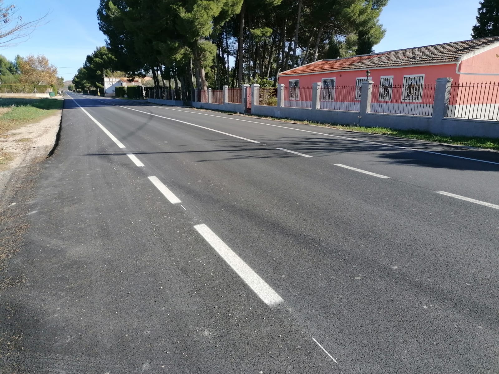 Obras en la carretera