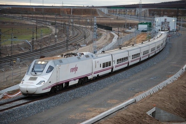 Imagen de archivo de un tren de la compañía Renfe.