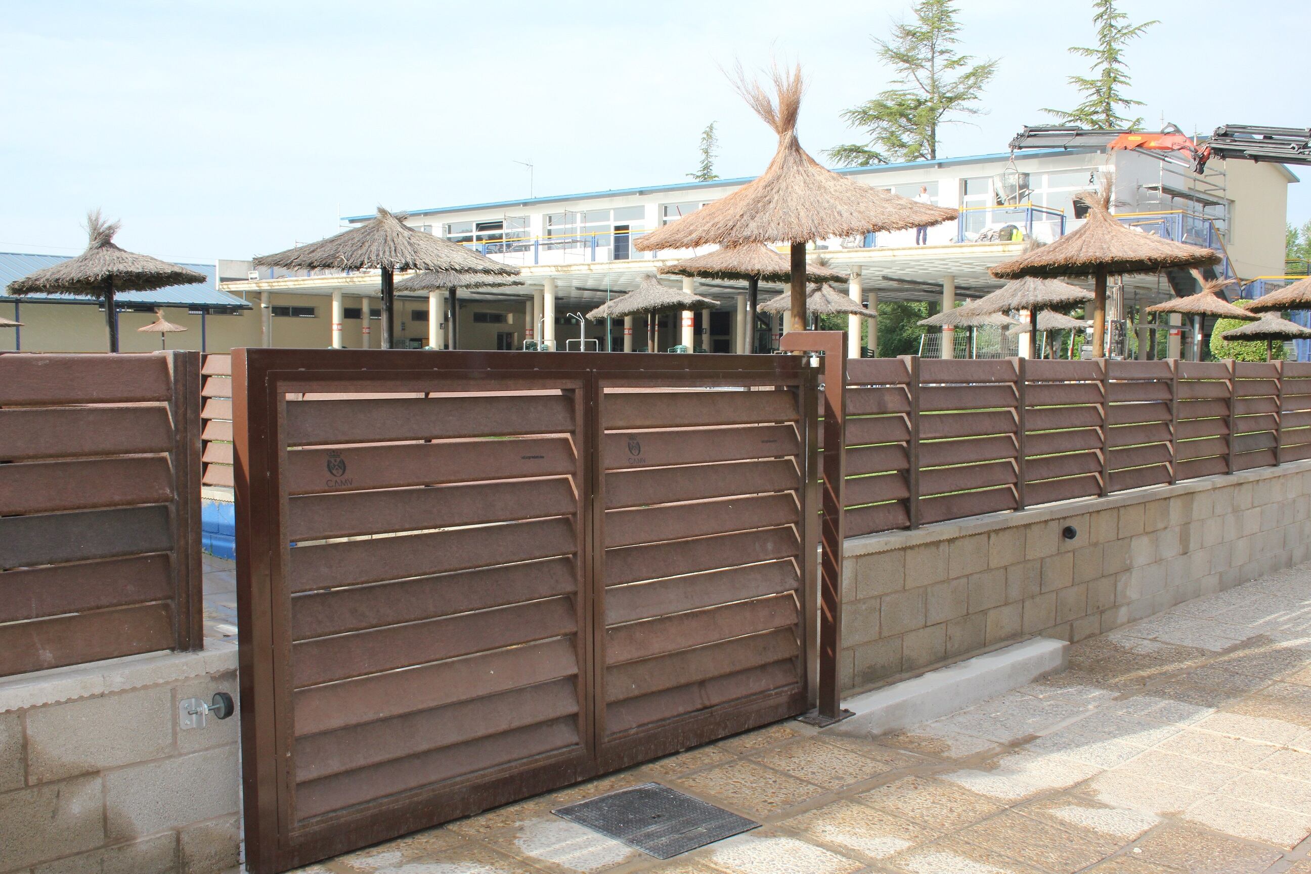 Imagen de los trabajos instalados