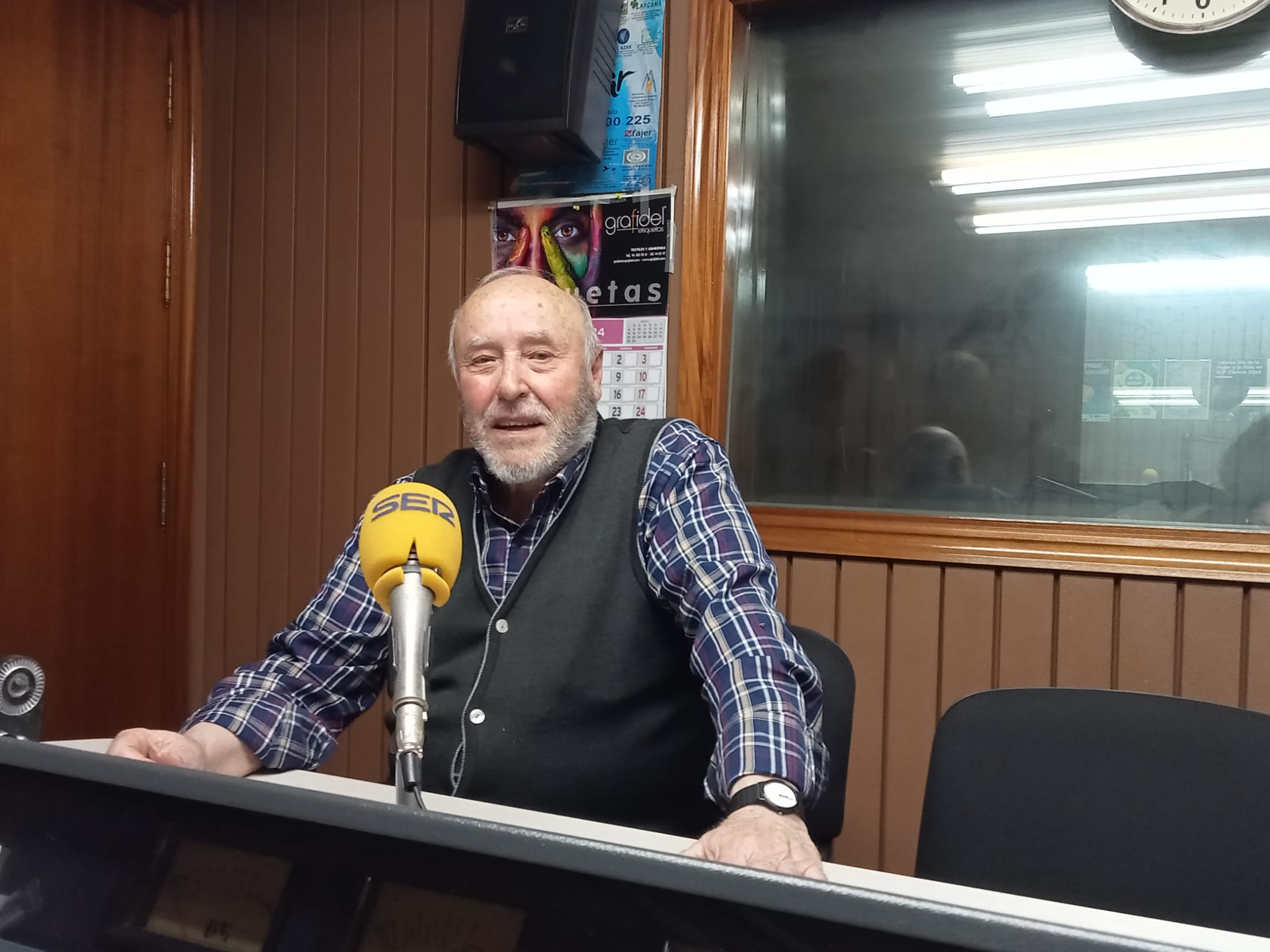 Román Francés, en Radio Villena SER