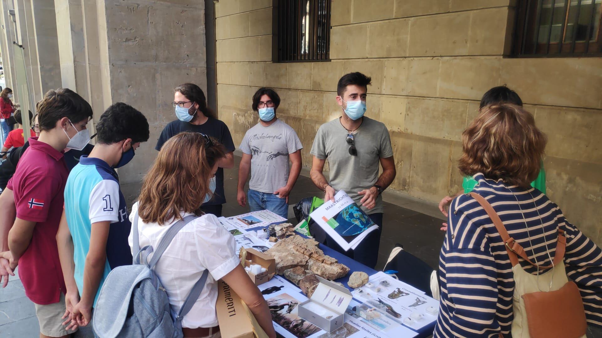 Noche de los investigadores en su pasada edición en Huesca