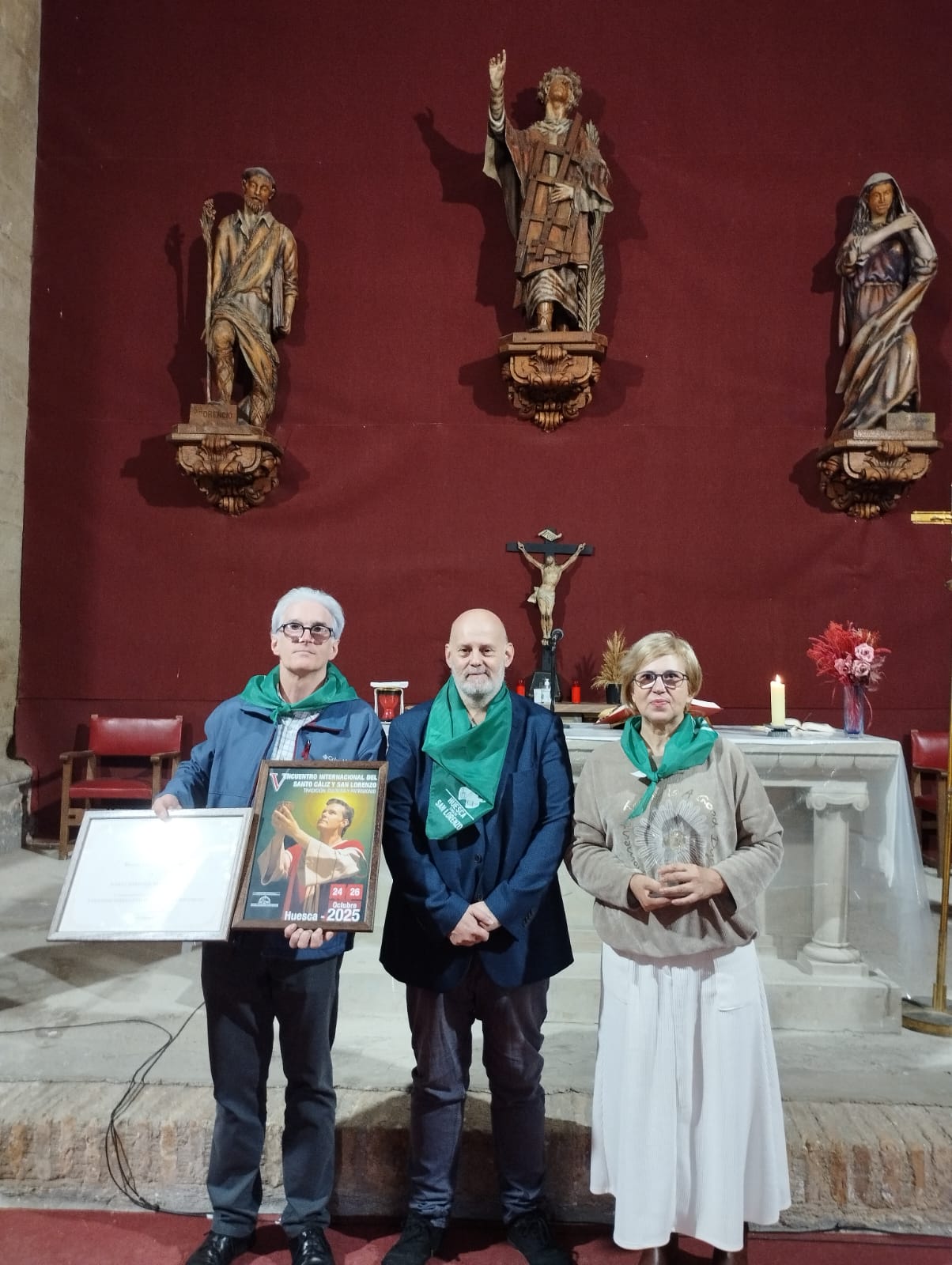 Entrega de reconocimientos.