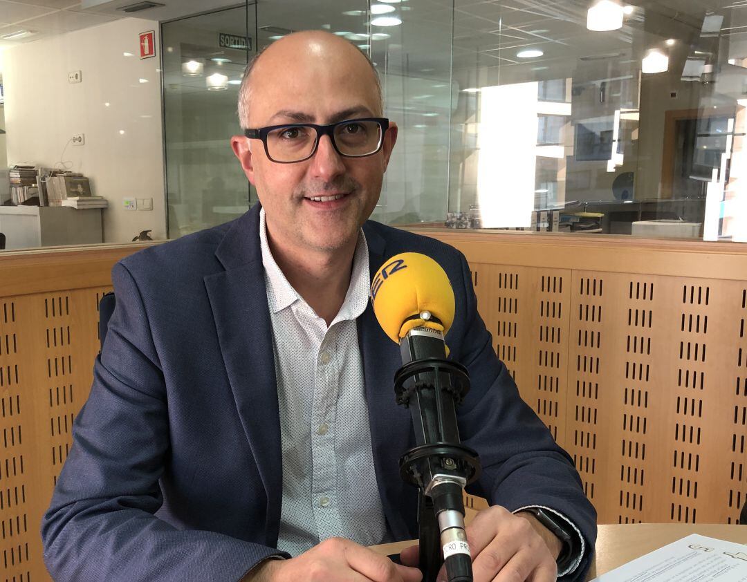 El president del Consorci de les Vies Verdes, Albert Gómez