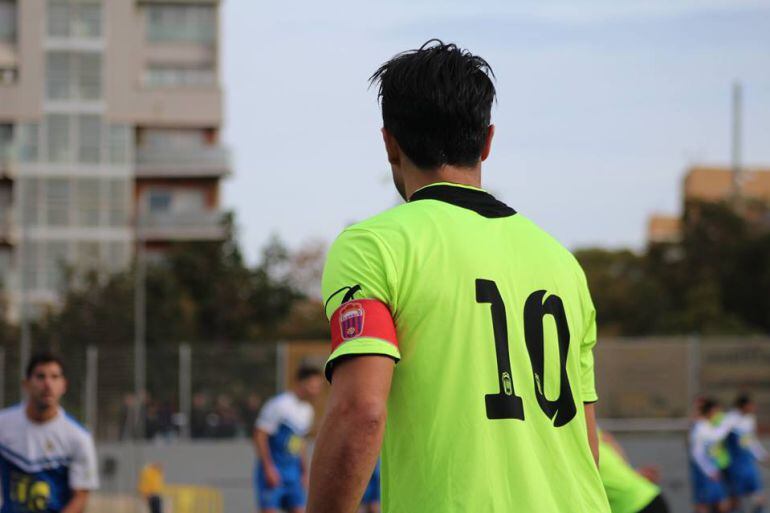 Cañadas no pudo acabar el partido al ser expulsado en el minuto 29