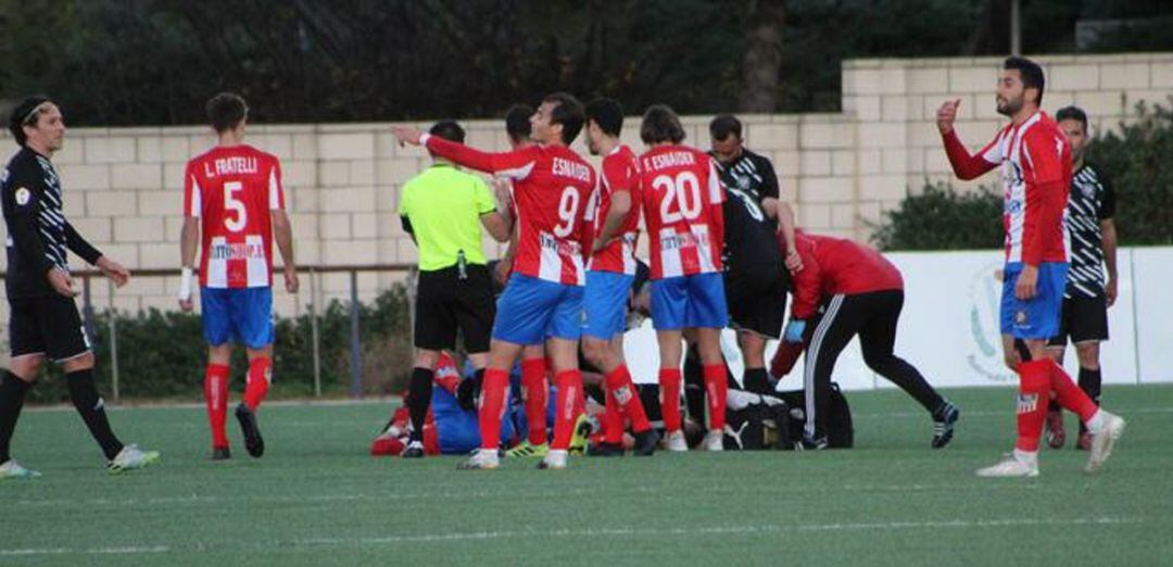 Fotografía del partido