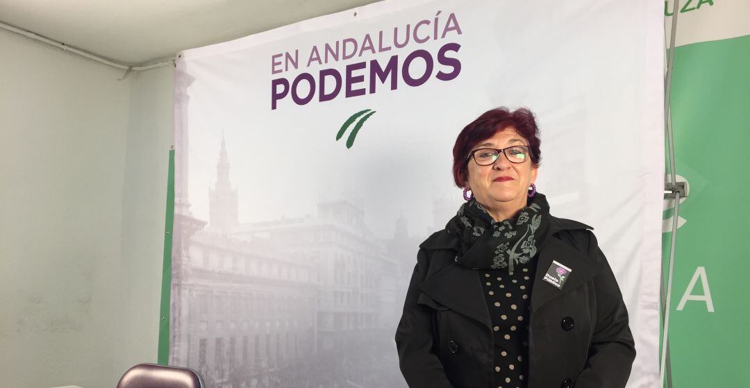 Lola Rodríguez López, enlace provincial de feminismo y LGTBI de Podemos en Jaén.