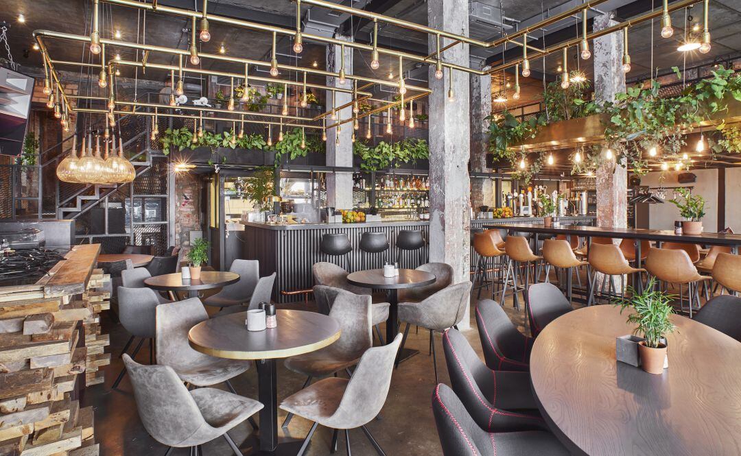 Imagen de archivo de un restaurante