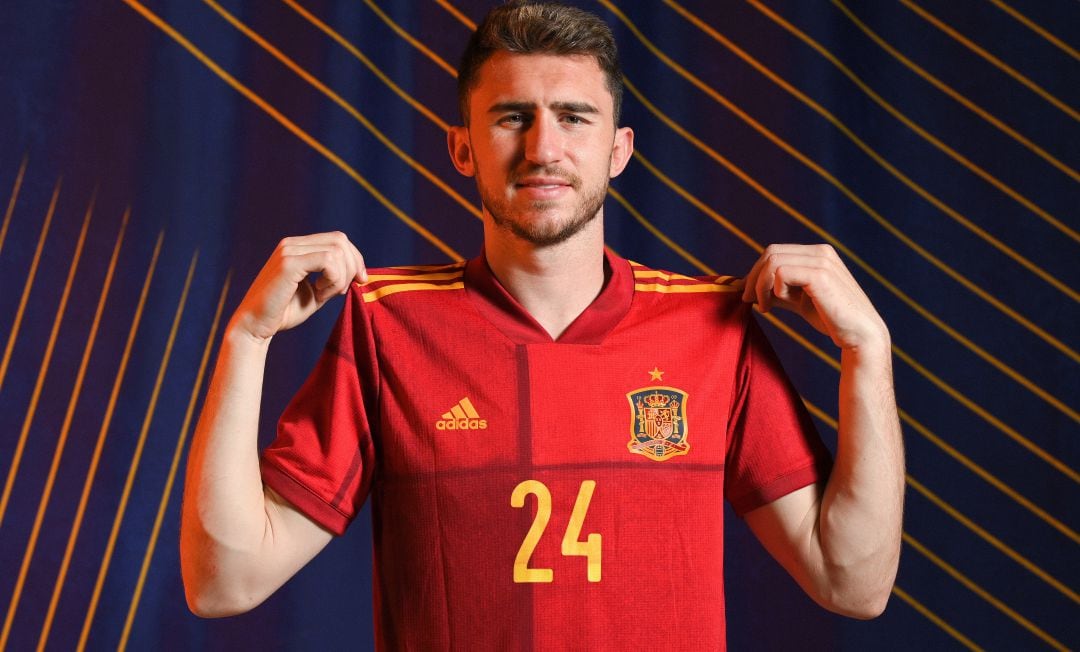 El central de la selección española Aymeric Laporte.