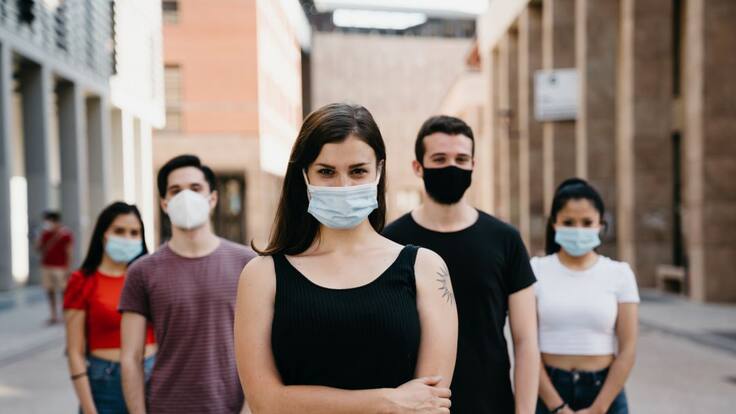 Pilar Blasco, presidenta del Consell Valencià de la Joventut - El CVJ presenta un estudio sobre la relación entre el coronavirus y la juventud