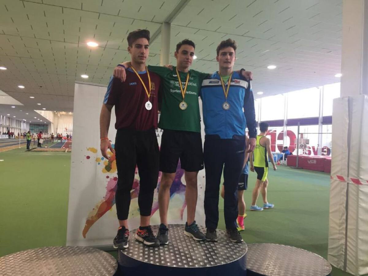 Darío Mayo, campeón regional junior en triple salto