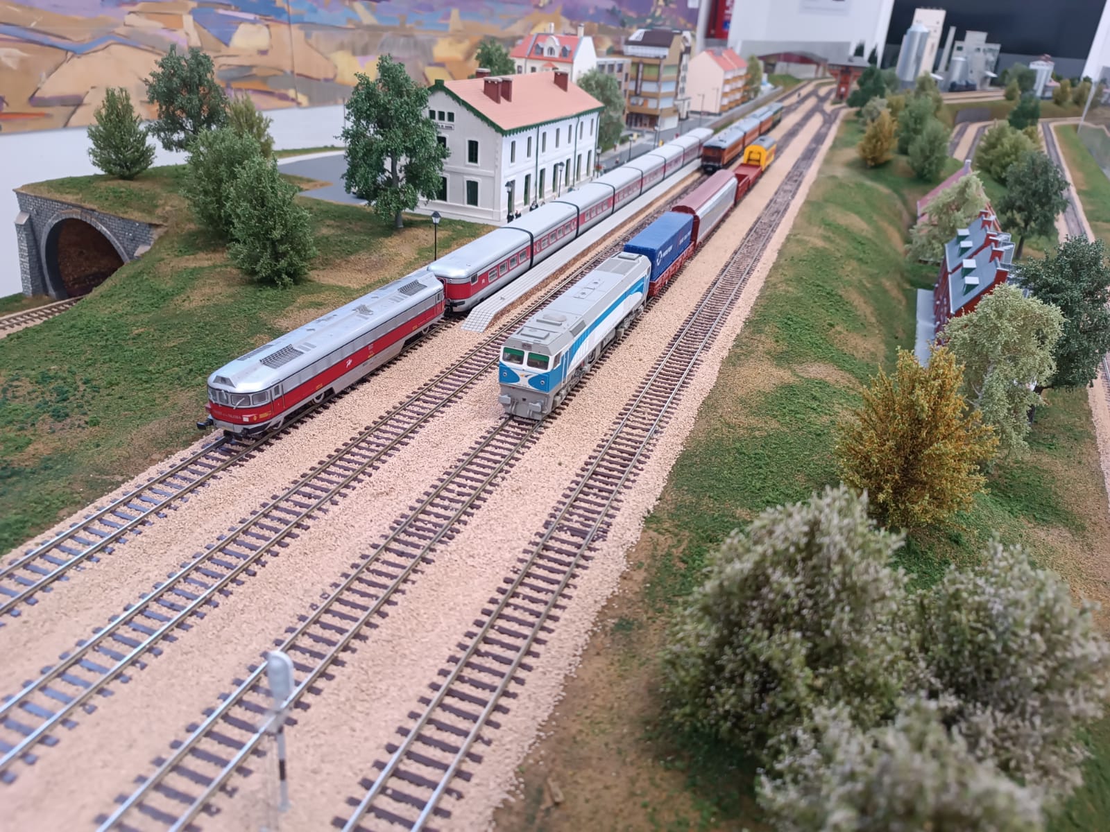 Maqueta del Museo del Tren en Aranda de Duero