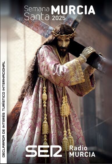La portada de la Guía de Semana Santa de Murcia 2025.