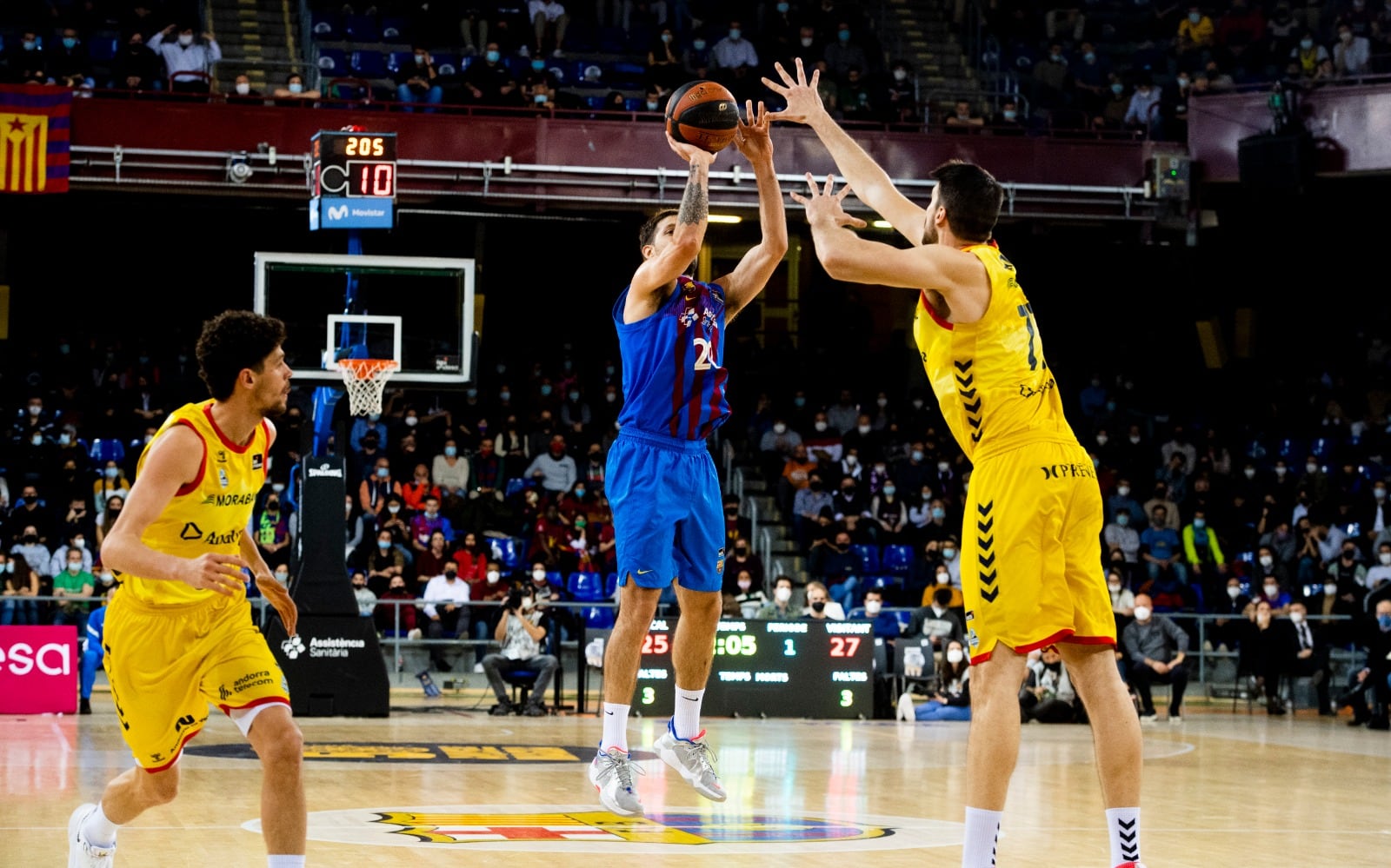 El Barça se impuso al MoraBanc Andorra (FCBbasket)