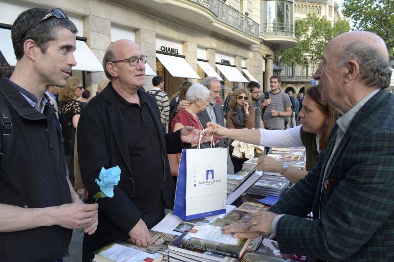 Imagen de Sant Jordi del pasado año