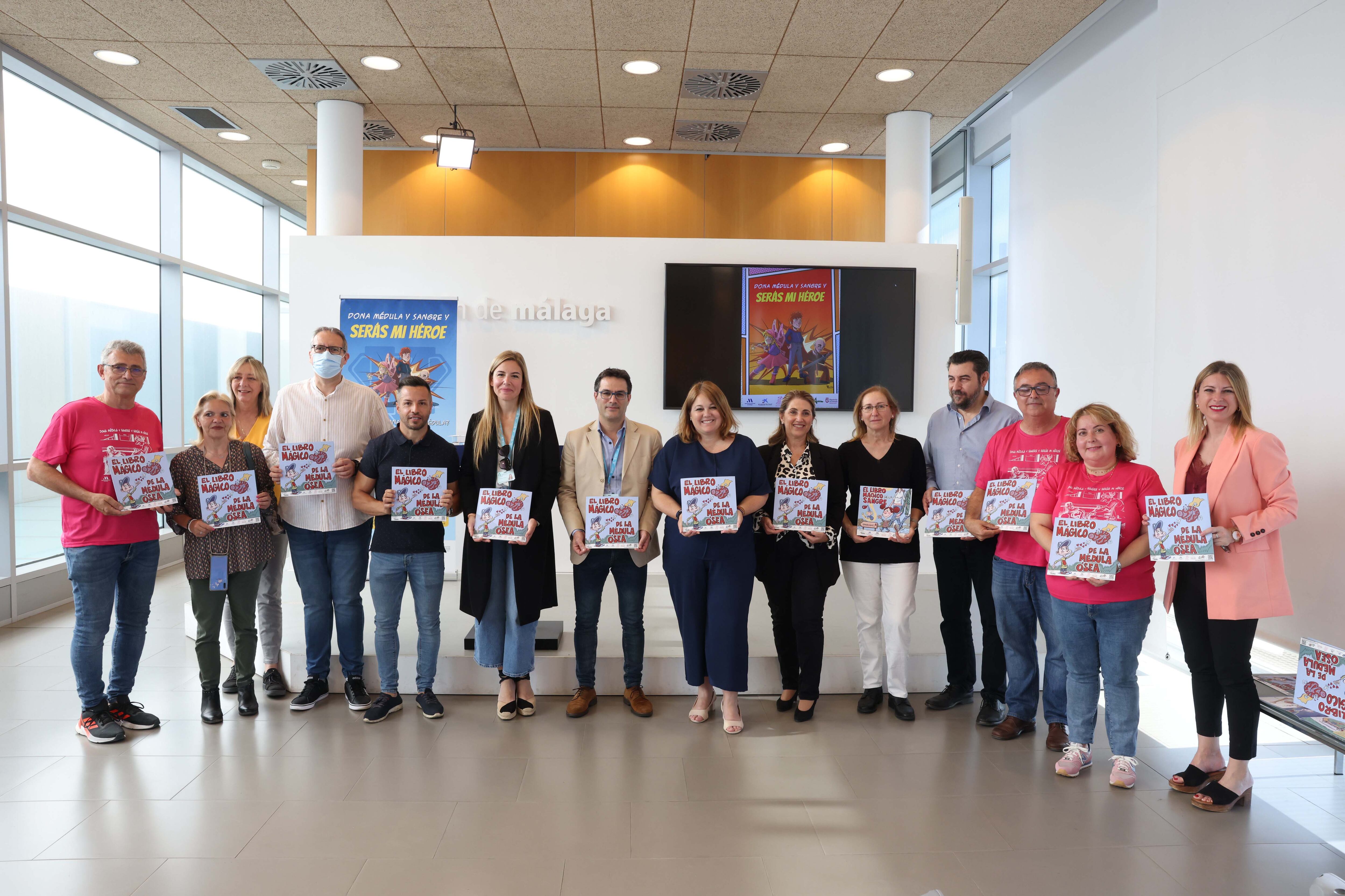 Presentación de la campaña ‘Dona médula y sangre, y serás mi héroe’