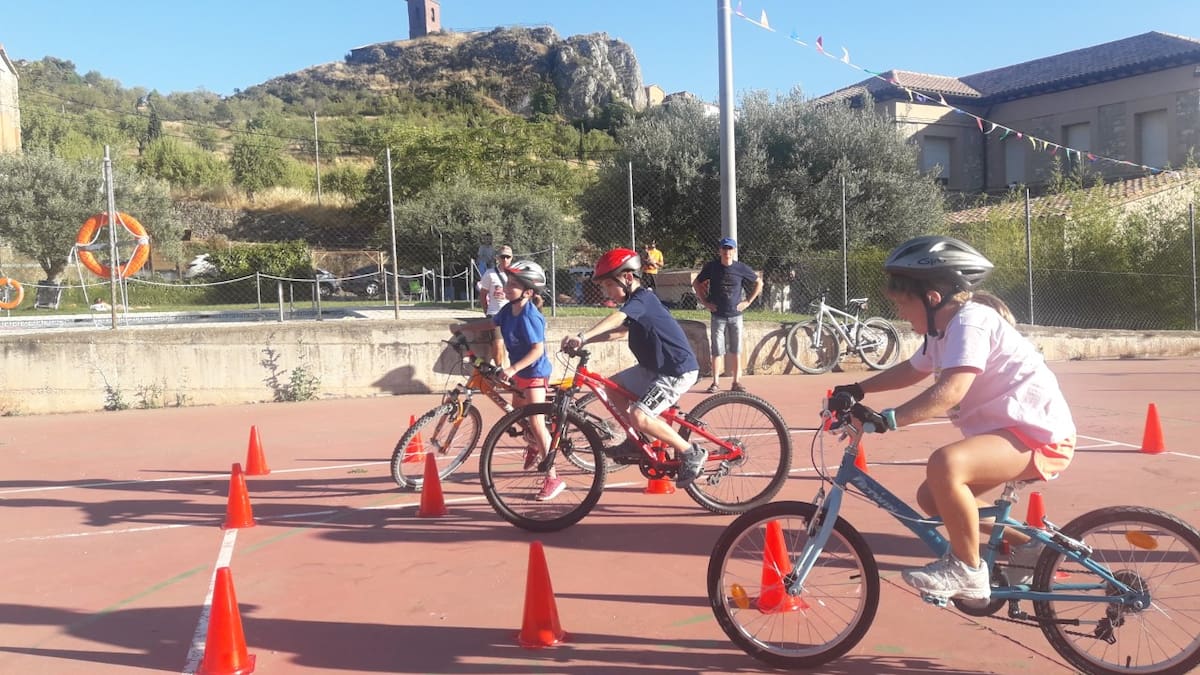 Taller de bicicleta en la Comarca de Somontano