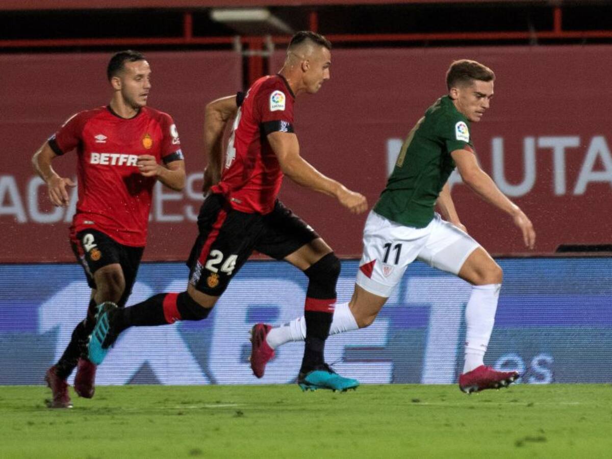El Athletic 'pesca' un punto en un caótico final de partido en Son Moix