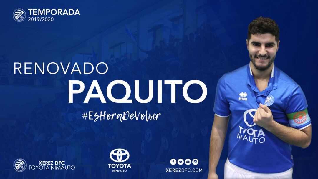 El capitán renueva con su club. 