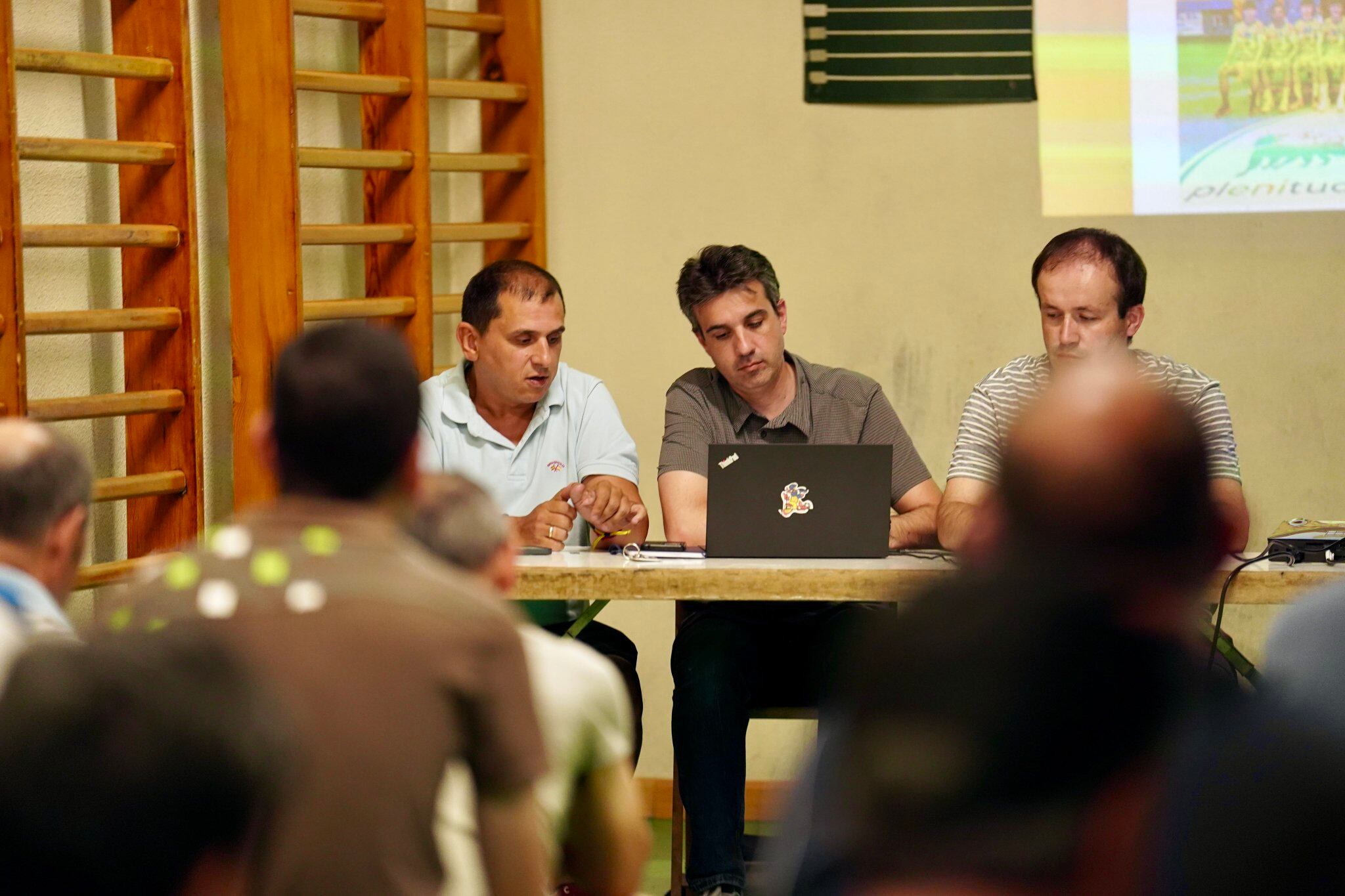 Momento de la asamblea