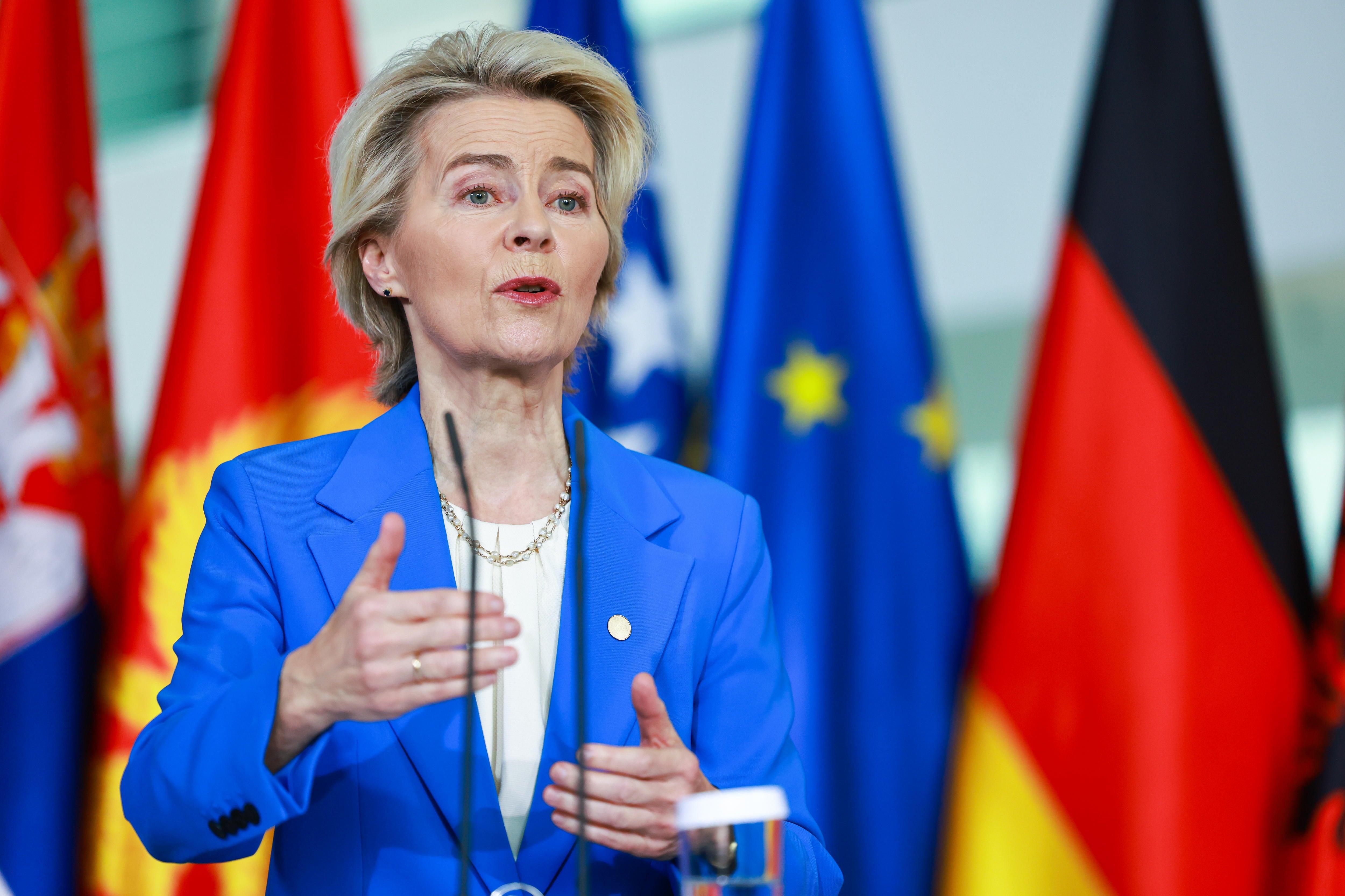 La presidenta de la Comisión Europea, Ursula von der Leyen, en una imagen de archivo