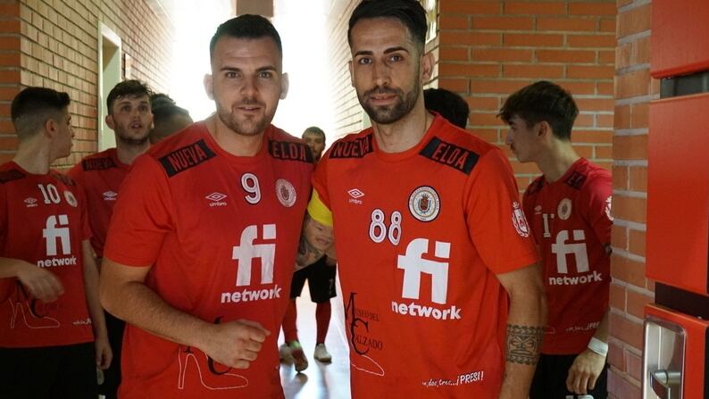 Aarón Barceló (I) y Reda Carrillo se verán las caras con su ex equipo