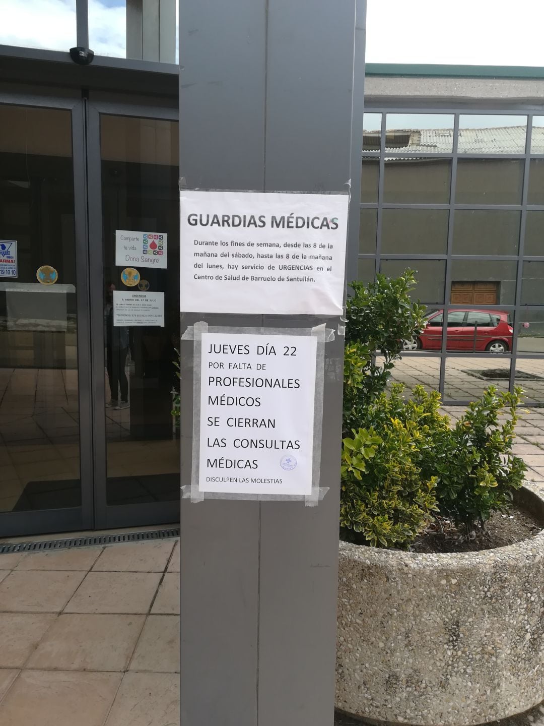 Queja de Barruelo de Santullán (Palencia) por supresión de servicios médicos