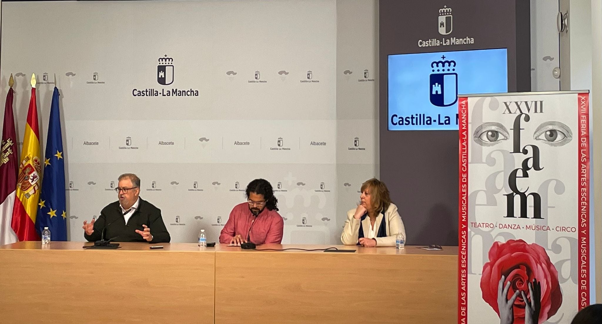 Momento durante la presentación de la FAEM 2023