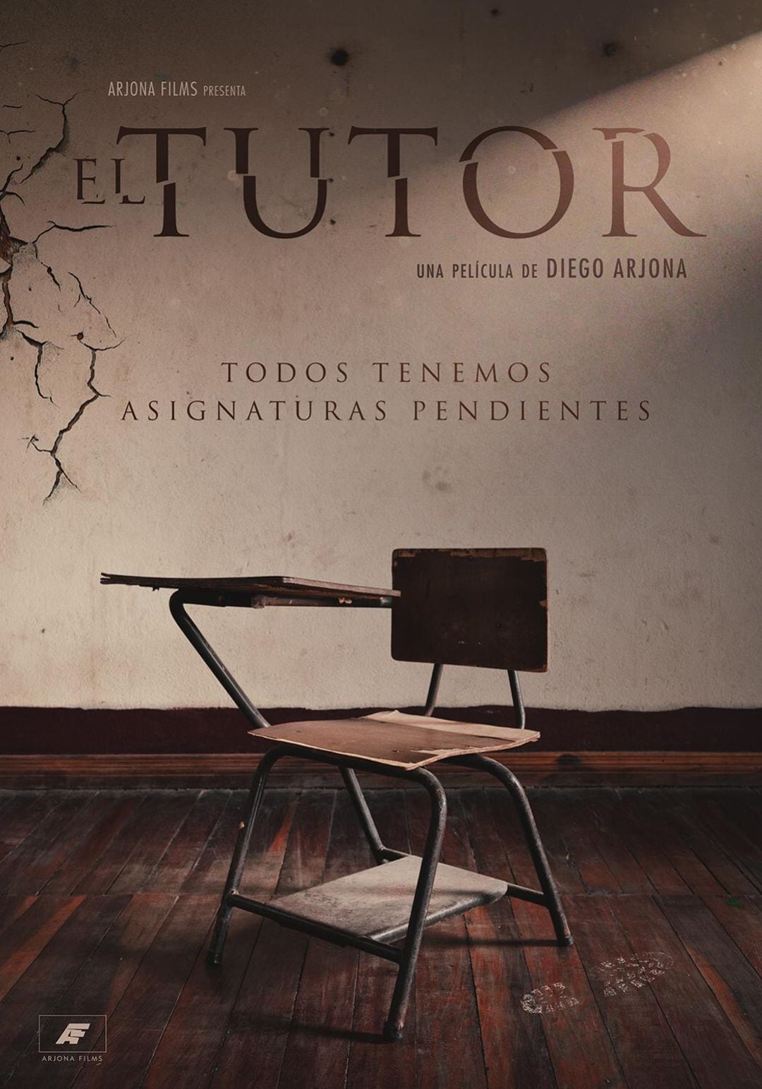 Cartel anunciador de la película dirigida por Diego Arjona, &quot;El tutor&quot;.